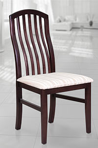 стул Елена 2ЖЭ венге, изготовленный из натурального дерева на Саратовской мебельной фабрике Алекса
