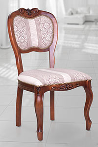 стул Алекса 2М3Д, изготовленный из натурального дерева на Саратовской мебельной фабрике Алекса