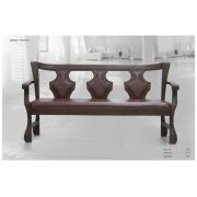 Диван Алекса из натурального массива дерева для загородного дома и коттеджа.