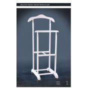 Напольная деревянная вешалка Карлик прямая, беленый дуб.